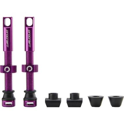 Procraft Tubeless-Ventile Procraft 44 mm Lila - leichtes Ventil für Tubeless-...