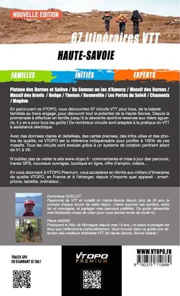 HAUTE-SAVOIE 67 ITINERAIRES VTT FAMILLES/INITIES/EXPERTS 2/2