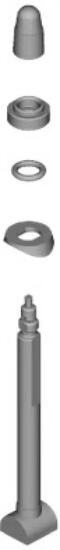 SHIMANO Ventil WH-RS710 C32 Tubeless - Fahrfertig-Ventil für WH-RS710 TL-Lauf...