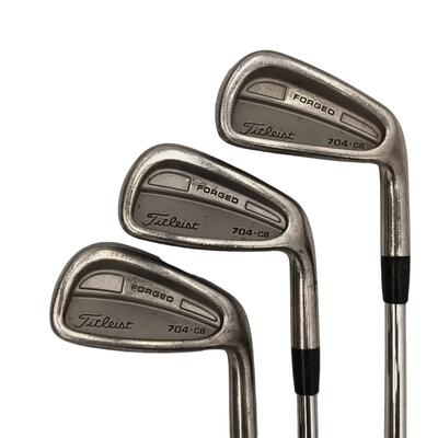 Titleist 704 cb forged ijzerset / 3-pw / flex regular / staal
