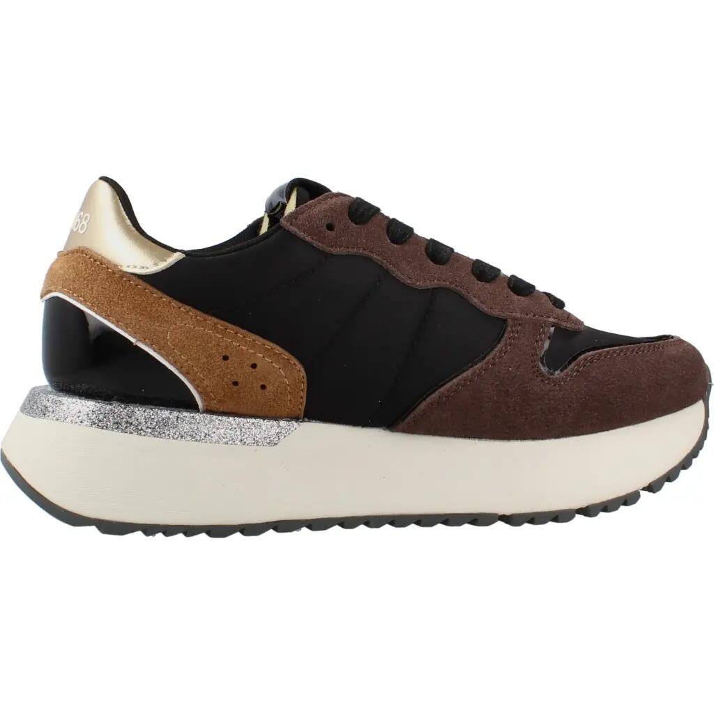 Buty SUN68 BIG STARGIRL MIX MATERIALS Brązowy 4/5