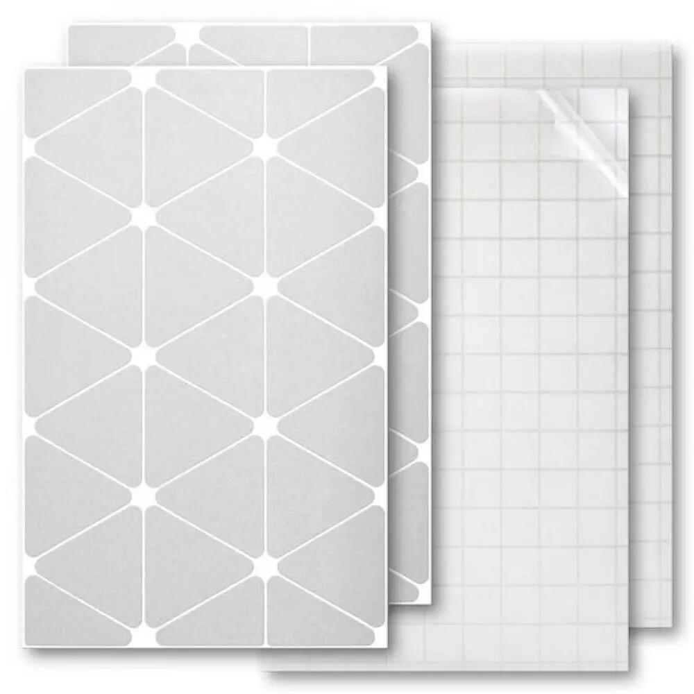 Luxshield Reflektor-Sticker Dreieck Klein Silber - mehr Sicherheit durch hohe... 2/3
