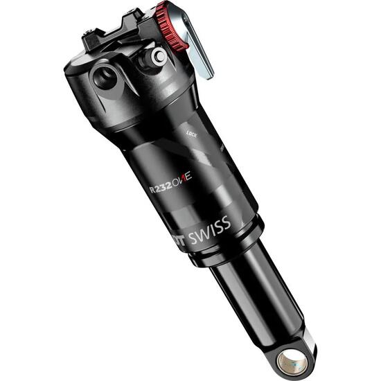 DT Swiss Amortisseur R 232 ONE DU 165/45 mm Noir - Amortisseur XC pour performan