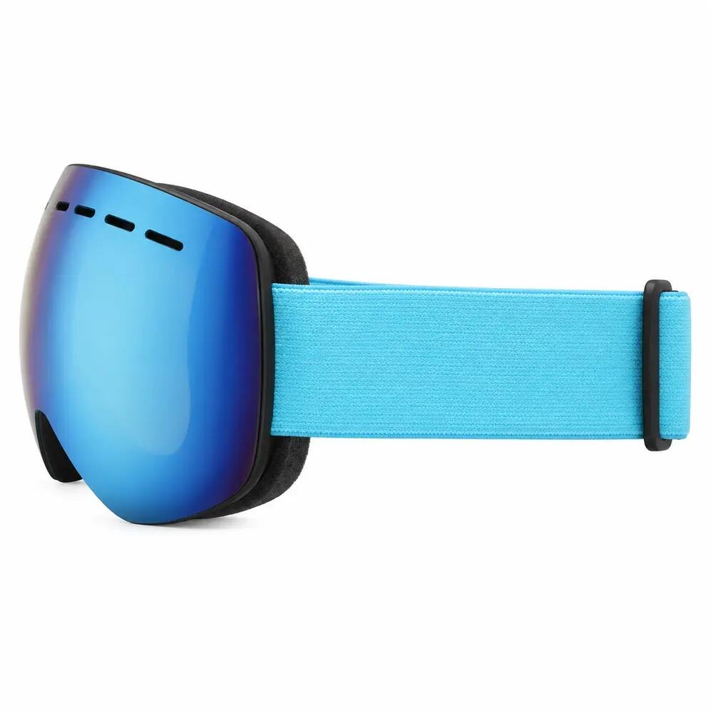 Maschera da Sci e Snowboard Fluor 3077 Lente Blu Specchiata Unisex 3/3