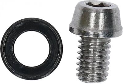 Shimano kabel-bevestigingsschroef met tegenplaat br-r8010-r - reserveonderdeel,