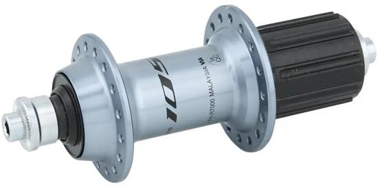 Moyeu arrière SHIMANO 105 FH-R7000 32 trous, blocage rapide, argenté