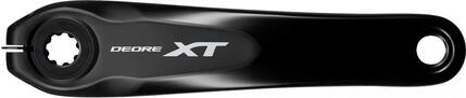 SHIMANO Kurbelarm E-BIKE SYSTEMS FC-M8050 (M8100 XT-Logo) links - 165 mm