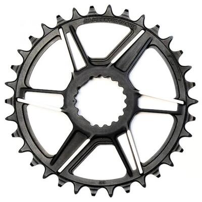 Fsa kettingblad mtb gradient megatooth direct mount 34t zwart - maximale ketting
