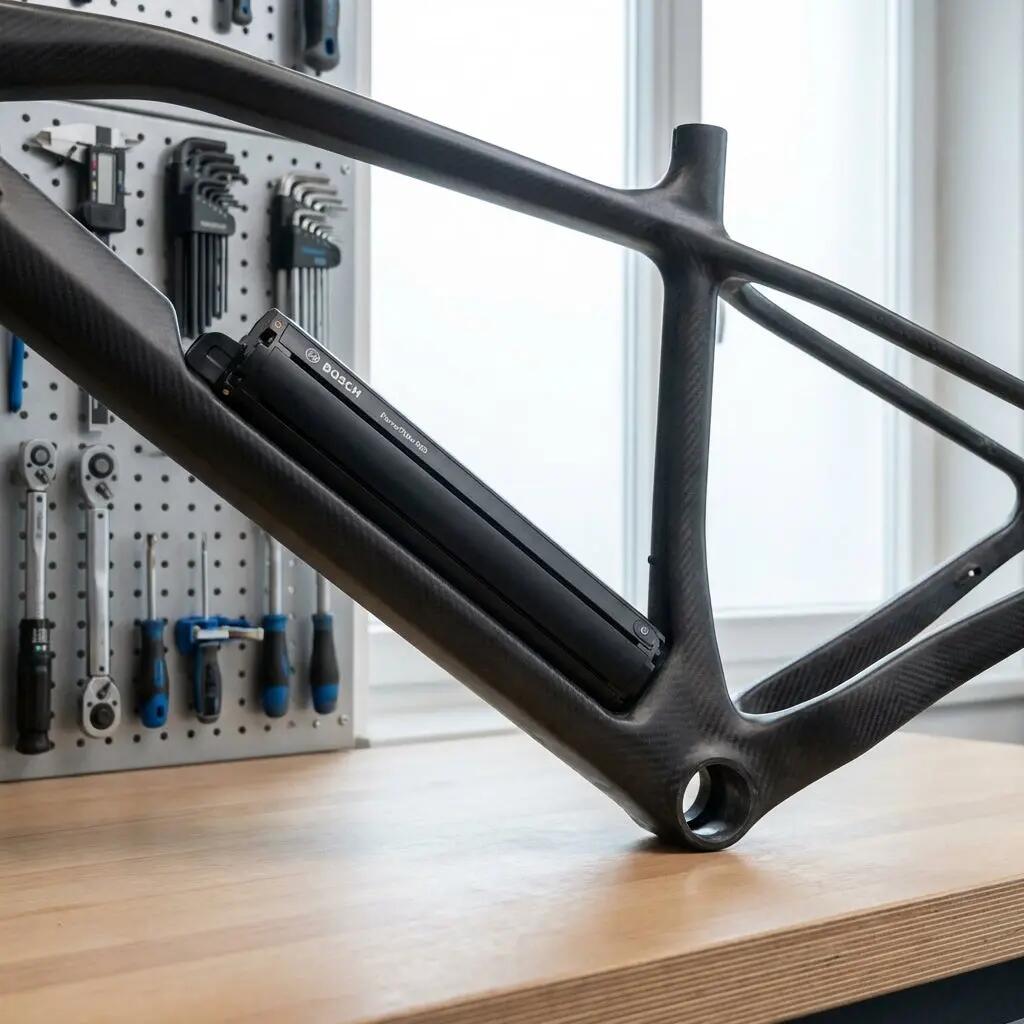 Bosch Dummy PowerTube 500 horizontal - optimale Passform für E-Bike-Rahmen mi... 2/3
