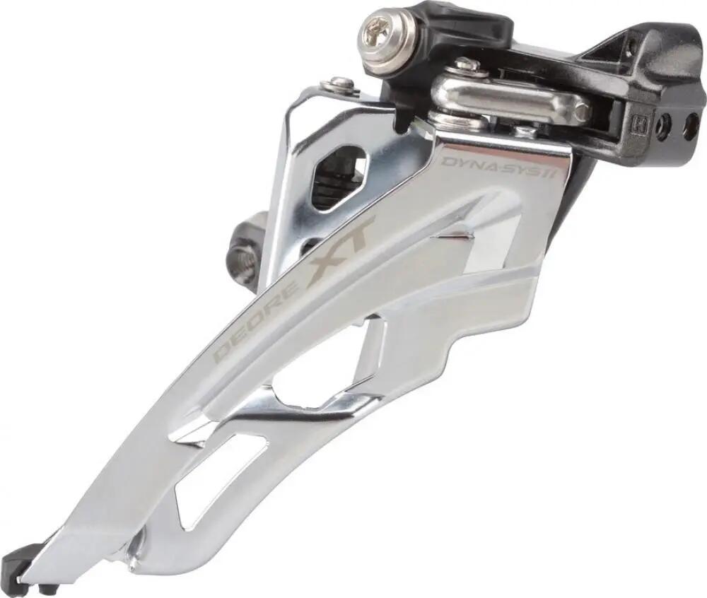 SHIMANO DEORE XT FD-M8000 Umwerfer 3-fach Schelle tief Front-Pull - präzise M... 1/1