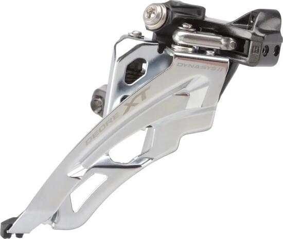 SHIMANO DEORE XT FD-M8000 Umwerfer 3-fach Schelle tief Front-Pull - präzise M...
