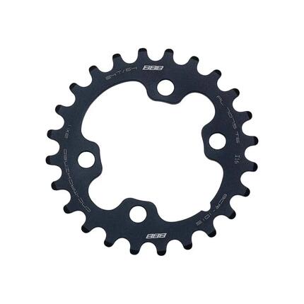 BBB plateau MTBGear shimano XT M8000 24 dents/Ø 64 mm noir