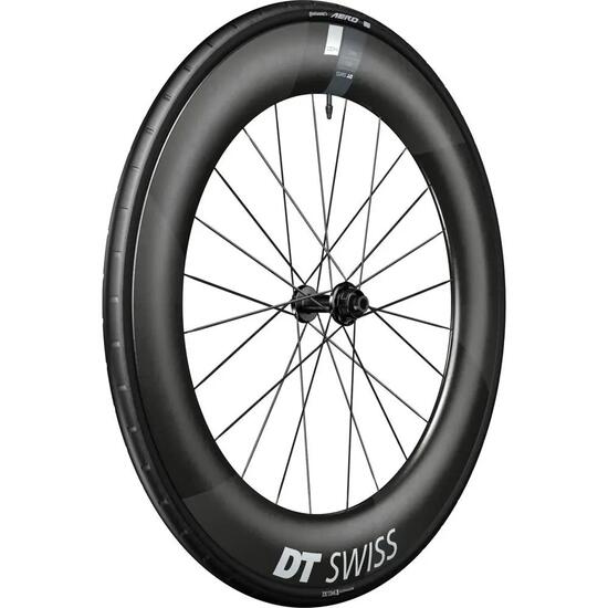 DT Swiss Laufrad ARC 1400 Dicut Disc 622 x 80 mm Schwarz - aerodynamisches Ca...