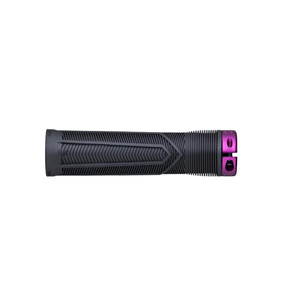 Race Face Chester manopole Lock-On, 136/34mm, nero/viola 3/3