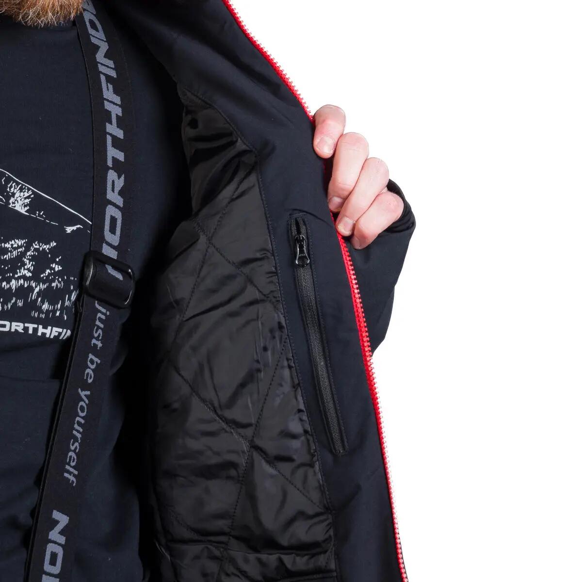Pánská lyžařská softshellová zateplená bunda UGO 12/15