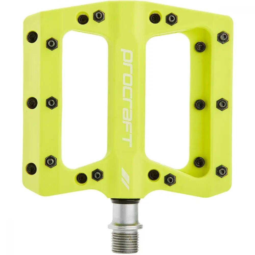 Procraft Flat Grip Essential Pedali Lime – Plastica PA-GF, 113×105 mm, legg... 3/3