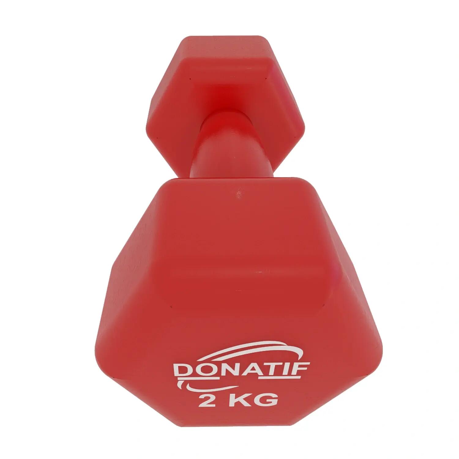 Manubrio in Vinile da 2 Kg - Antiscivolo | Fitness 6/6