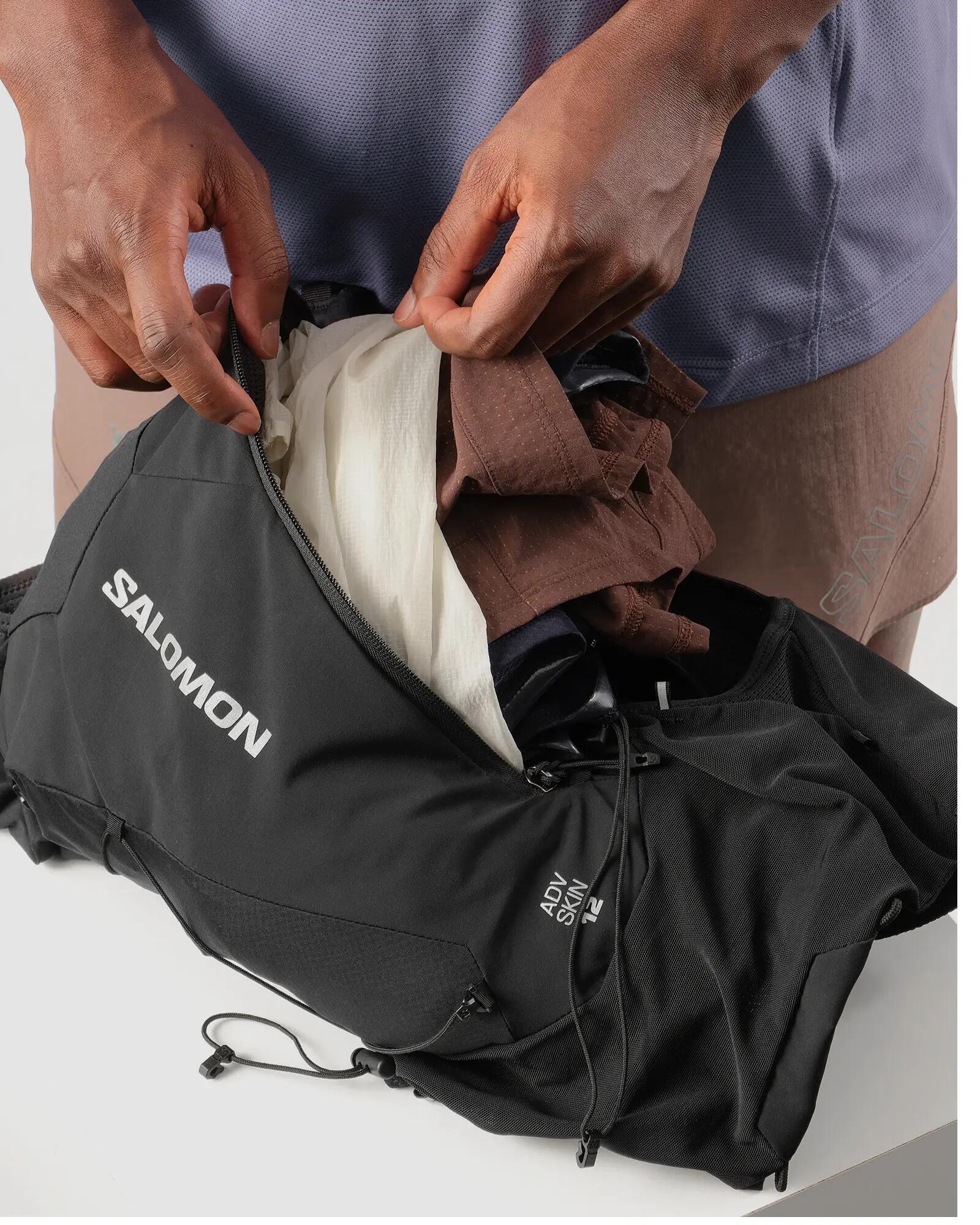 Unisex kamizelka biegowa 12 l SALOMON ADV Skin 12 Set 6/9