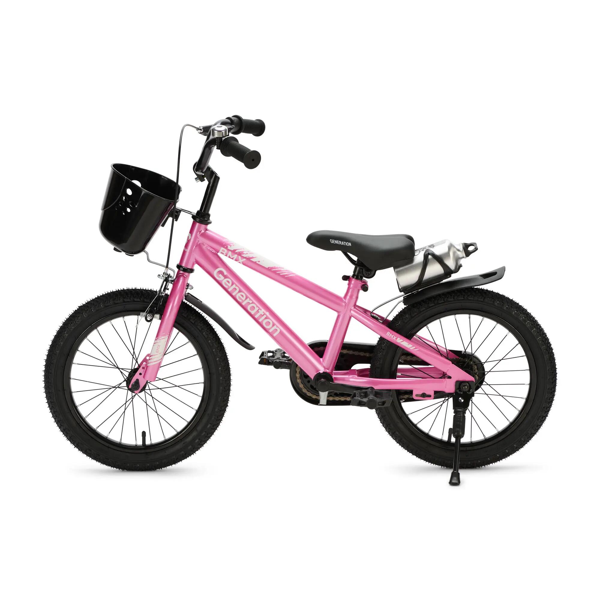 Generation BMX 16 Zoll Rosa – Kinderfahrrad – 4 bis 6 Jahre 4/5