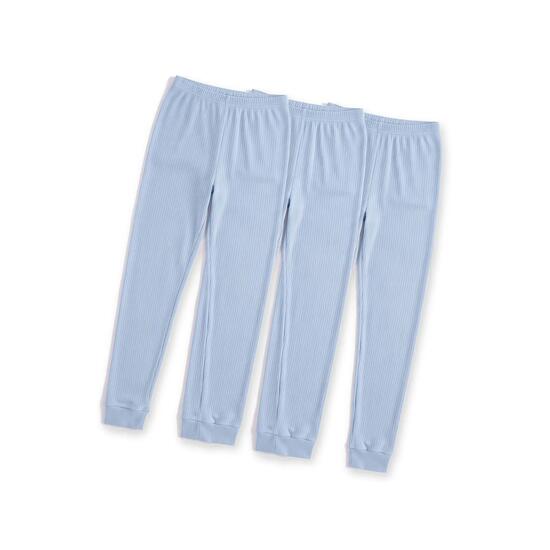 Damen Skiunterhose lange Unterhose mit Innenfleece Baumwolle Polyester 3er Pack