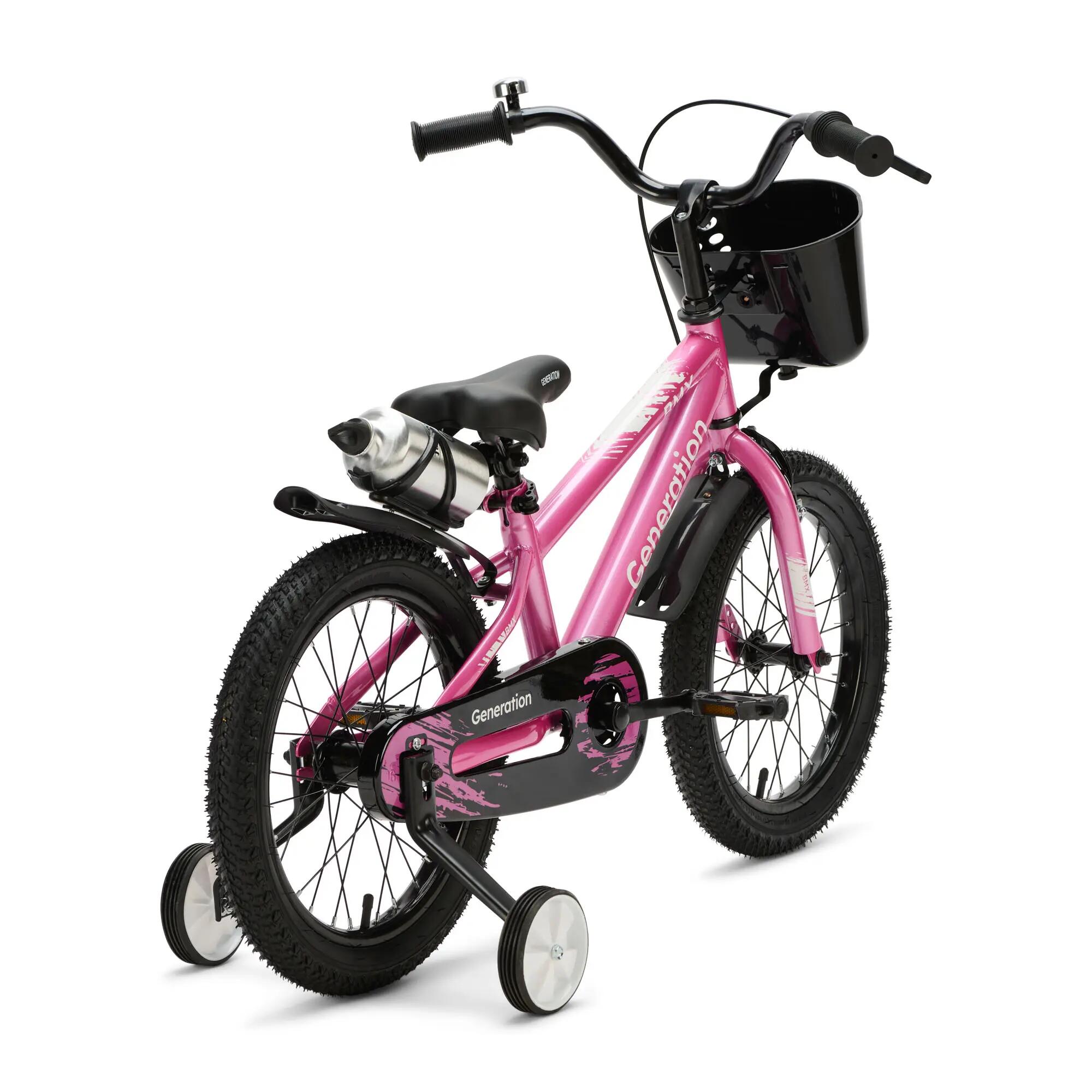 Generation BMX 16 Zoll Rosa – Kinderfahrrad – 4 bis 6 Jahre 3/5