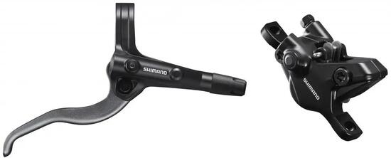 SHIMANO Scheibenbremse MT401/MT410 HR Scheibenbremse - hydraulisch, befüllt, ...
