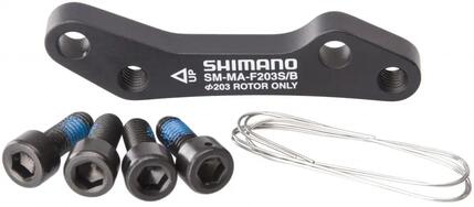 SHIMANO Adaptateur de frein à disque avant IS vers IS 180 mm - 180 mm
