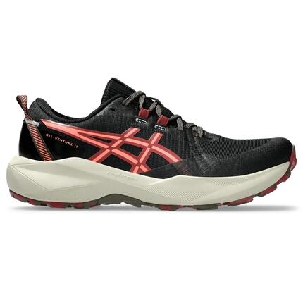 Wandelschoenen 10776094 Dames - ASICS Gel-Venture 11 - Black/Sun Coral