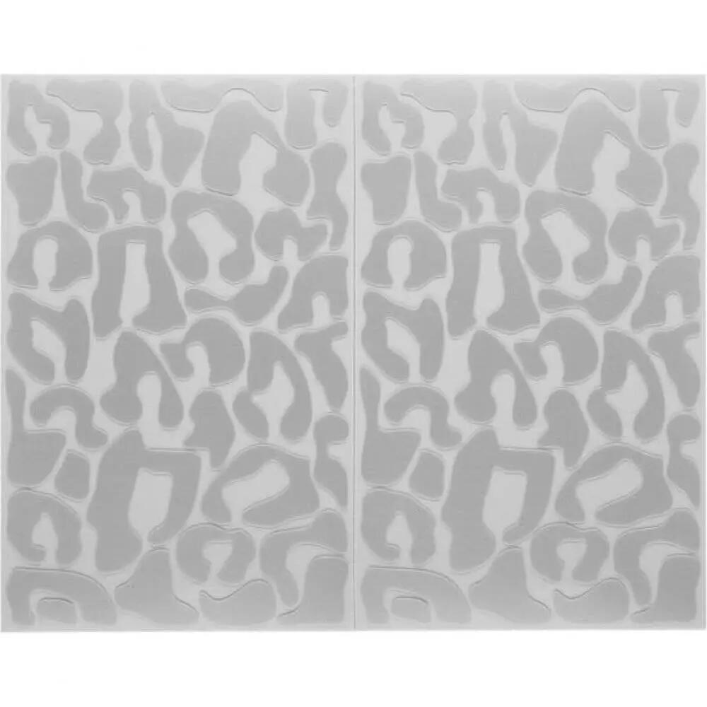 Procraft Set adesivi riflettenti - Leopard Universale Argento - maggiore visibil 2/3
