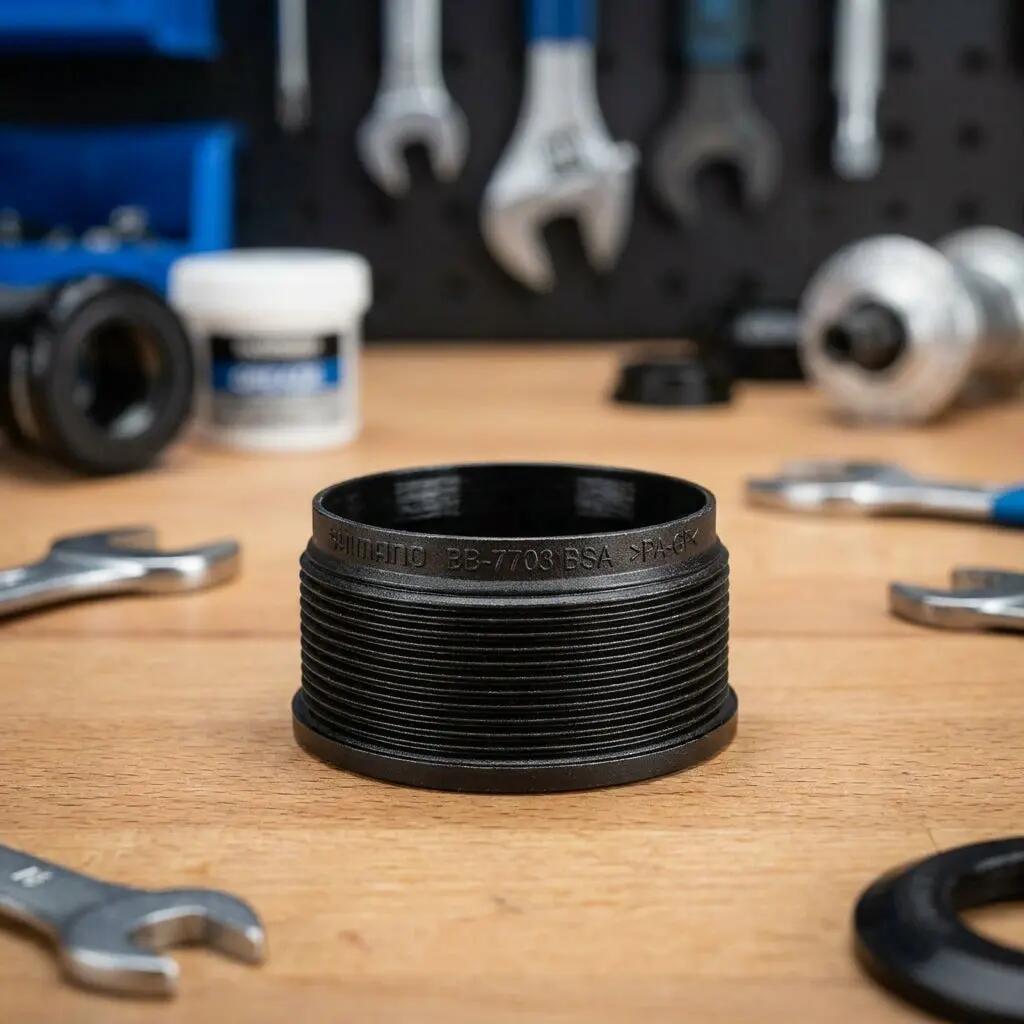 SHIMANO Lagerschale Links 68 mm BB-7703 BSA - 68 mm 2/2