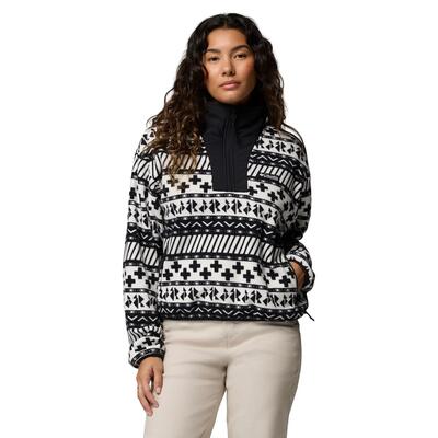 Fleecevesten truien dames - columbia sequoia grove™ ii printed half zip - iron