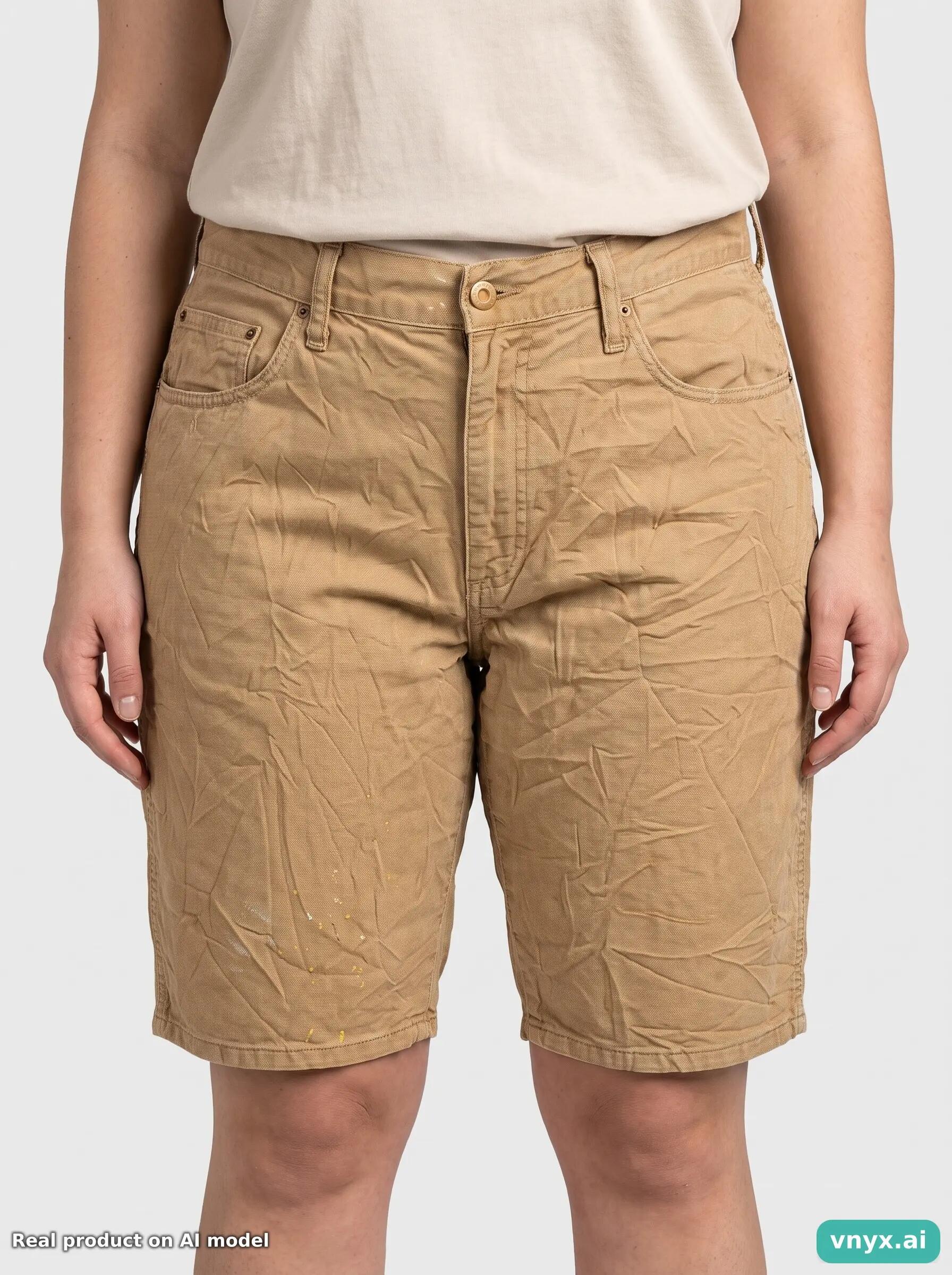 Second Life - Vintage Carhartt Brown Shorts Women W31 Knee Length 6/6