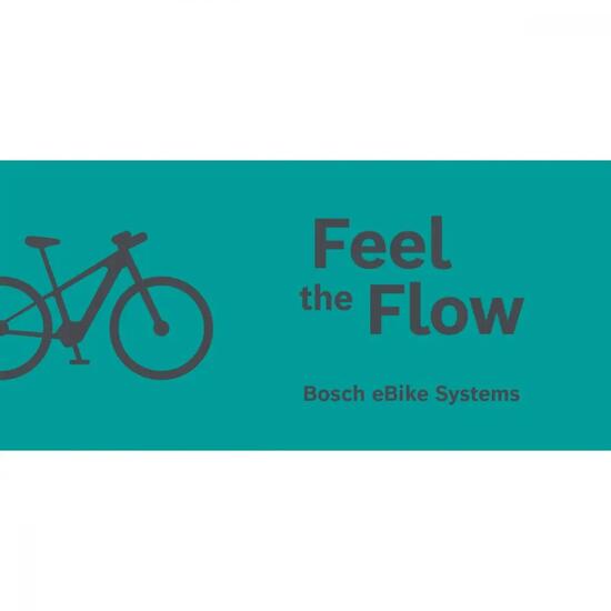 Bosch eBike Bodenmatte "Verkaufsraum" matt - professionele bescherming voor tent