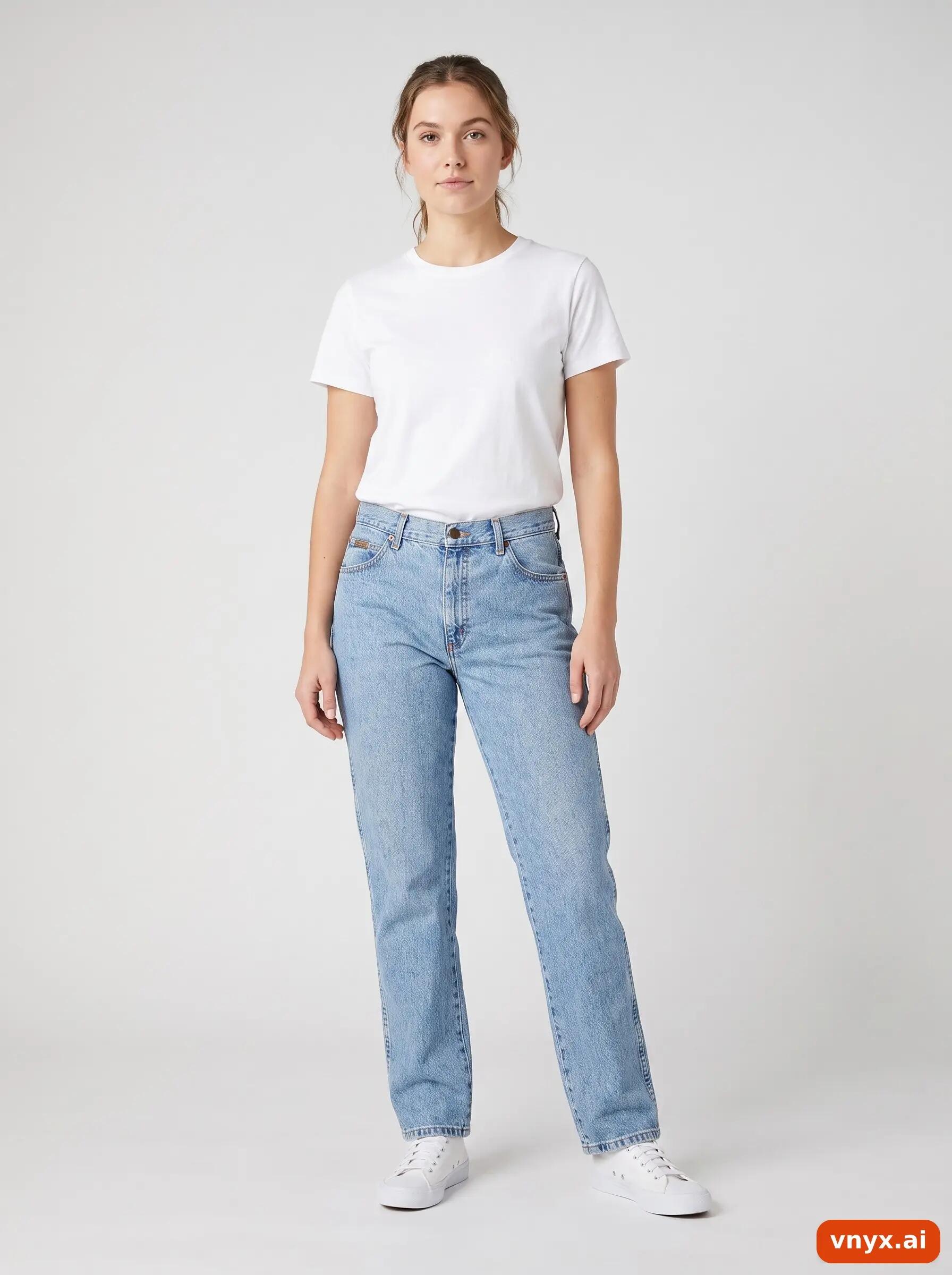 Second Life - Vintage Wrangler Light Blue Jeans Women W35 L31 3/6