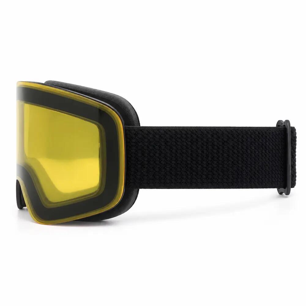 Maschera da Sci e Snowboard Fluor HX22 Lente Magnetica Gialla Unisex 5/5