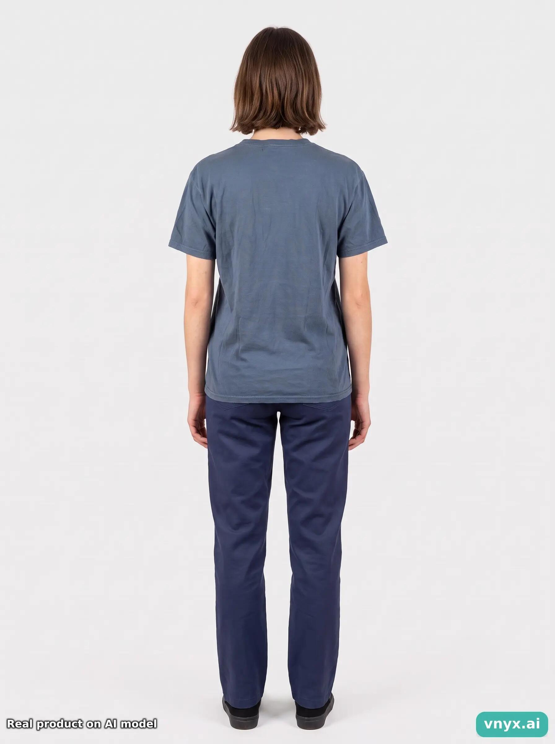 Second Life - Vintage Gildan Navy T-Shirt Women M 4/6