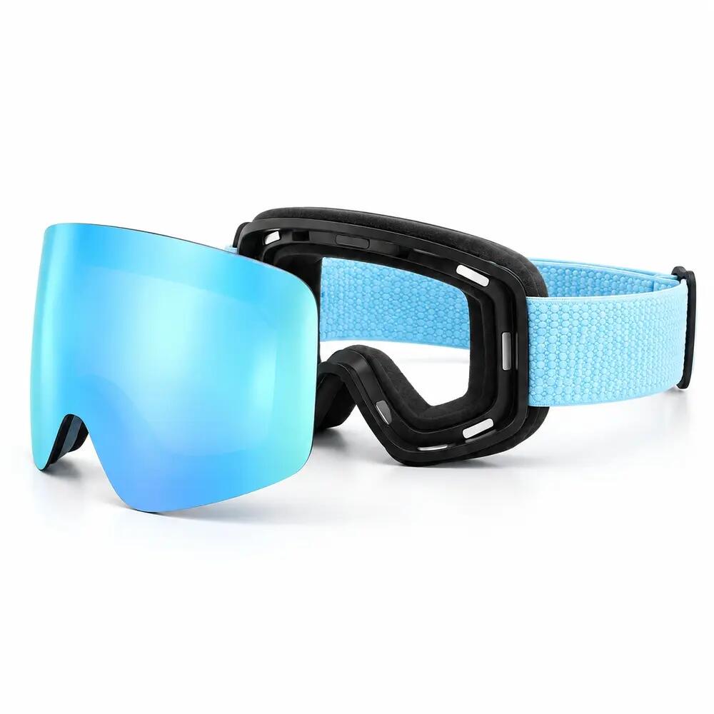 Lyžiarske a Snowboardové Okuliare Fluor HX22 Magnetický Modrý Zorník Unisex