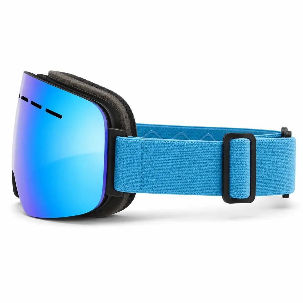 Maschera da Sci e Snowboard Fluor H3051 Lente Blu Specchiata Unisex 3/3