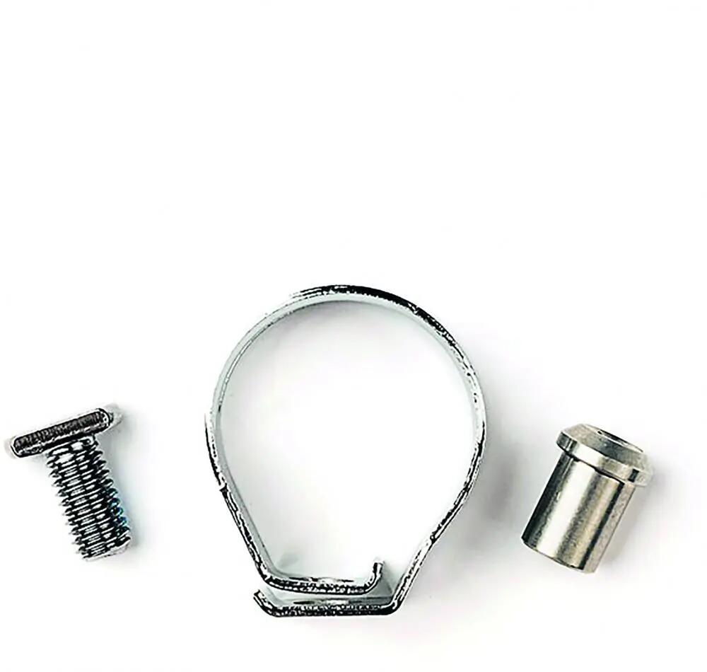 TRP Collier de serrage pour levier Hylex 22,2 mm argent - fixation sûre sur le g 1/1