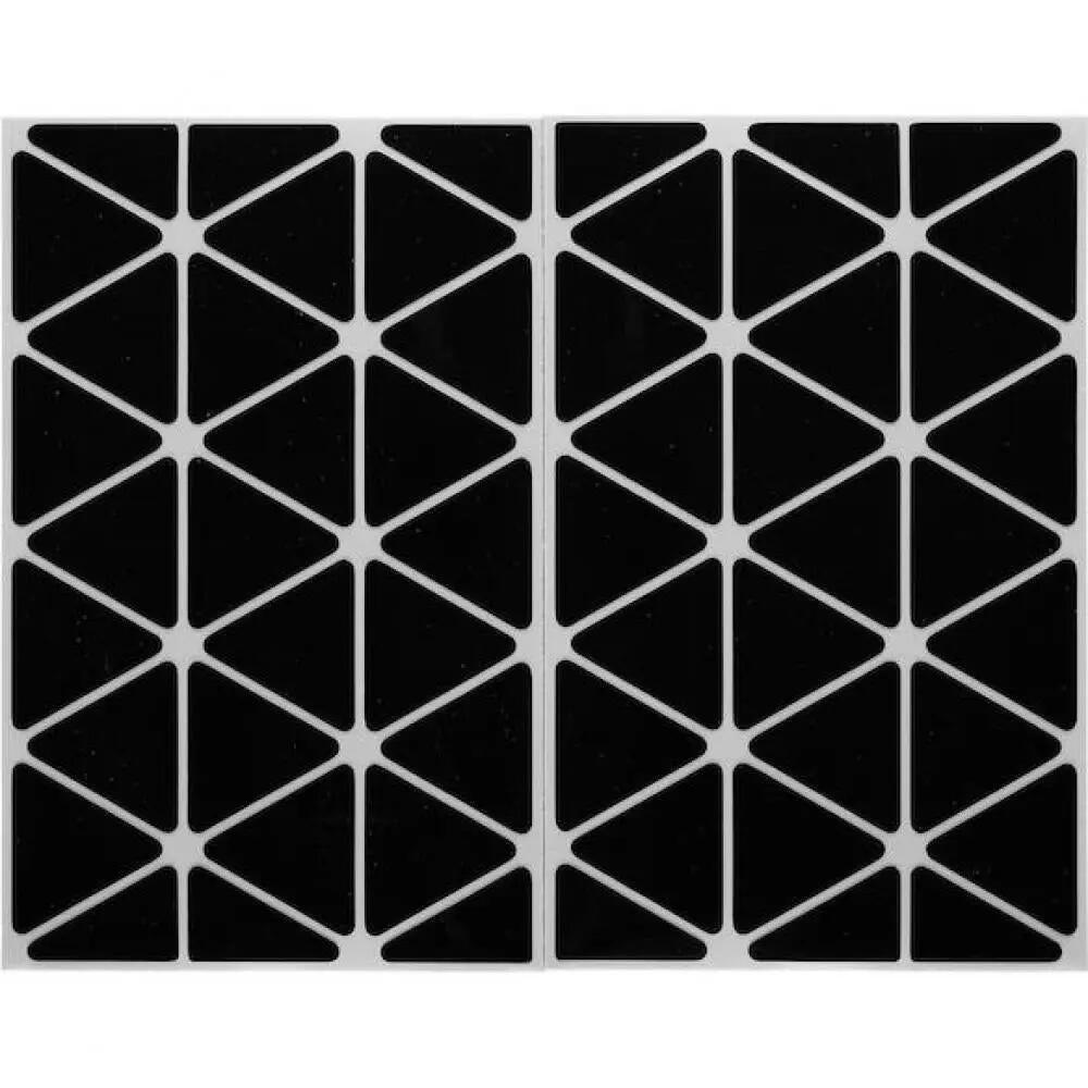 Procraft Set adesivi riflettenti - Triangoli grandi neri - più visibilità ... 2/2