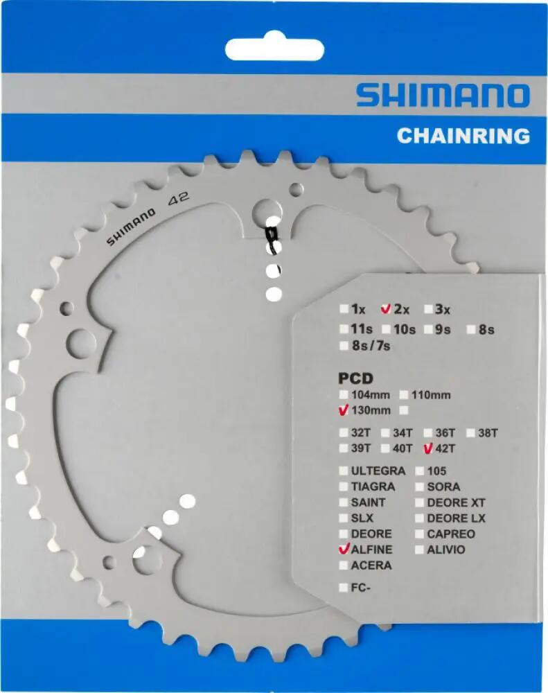 Shimano Kettenblätter ALFINE FC-S501 42 Zähne 1/1