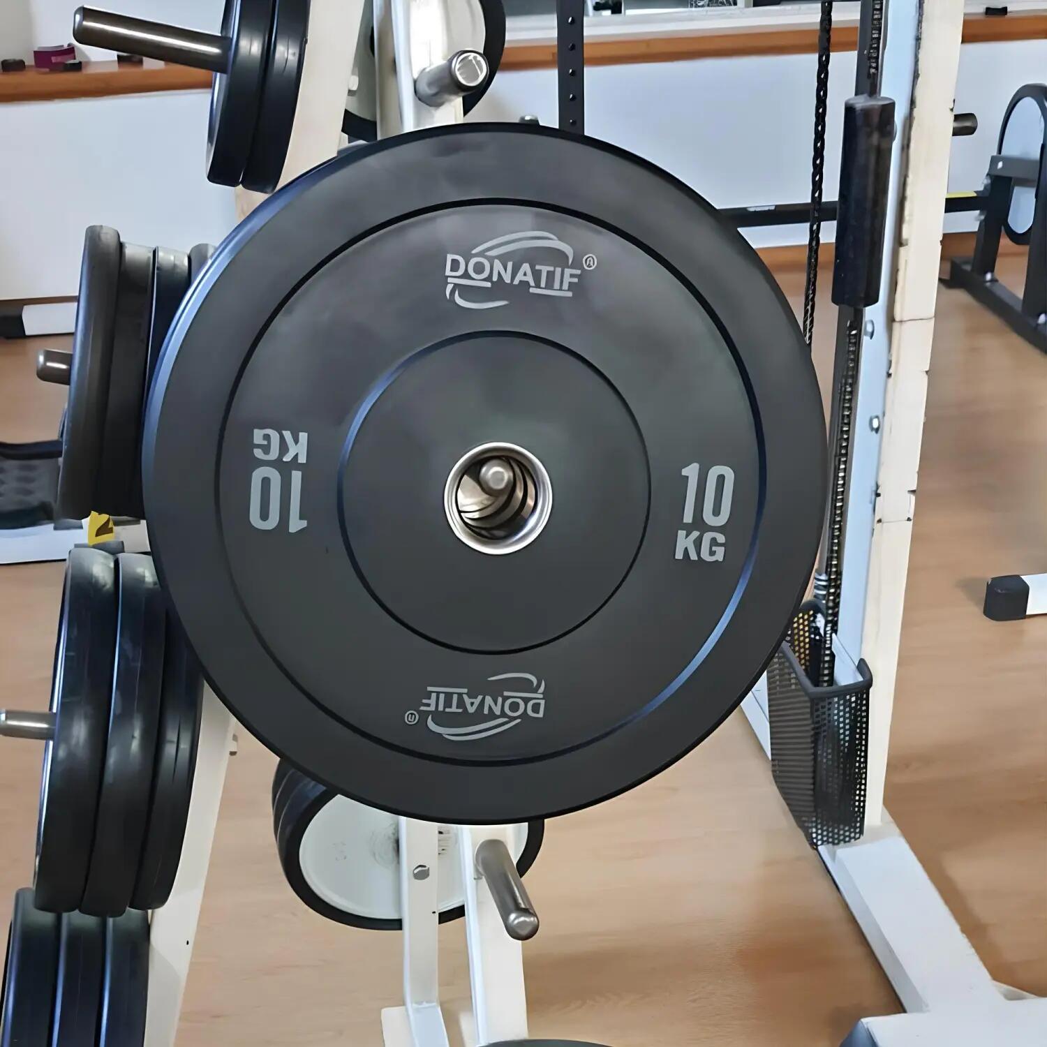 Bumper da 10 Kg - Foro Olimpico 50 mm | Anello in Acciaio 4/6