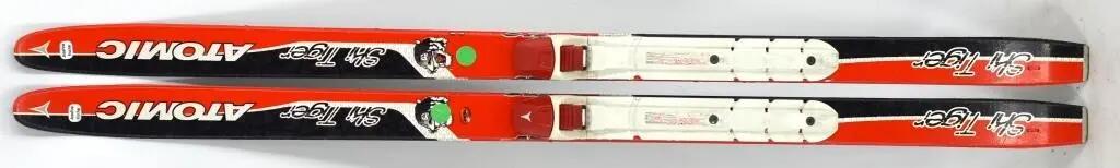 Second life - Narty biegowe Atomic Ski Tiger 107 cm - stan dobry 2/10