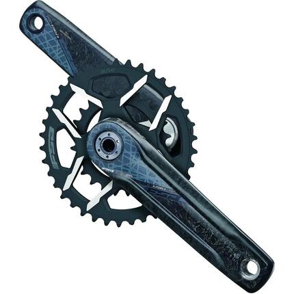 FSA Kurbelgarnitur K-Force Light MTB Modular 175 mm Schwarz - leichte High-Pe...