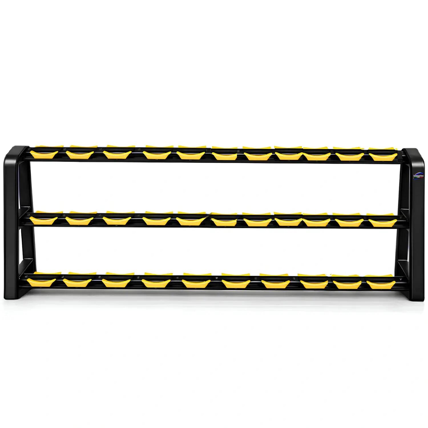 Kit Manubri Esagonali Gommati da 2,5 a 40 Kg - Tot 680 Kg 3/6