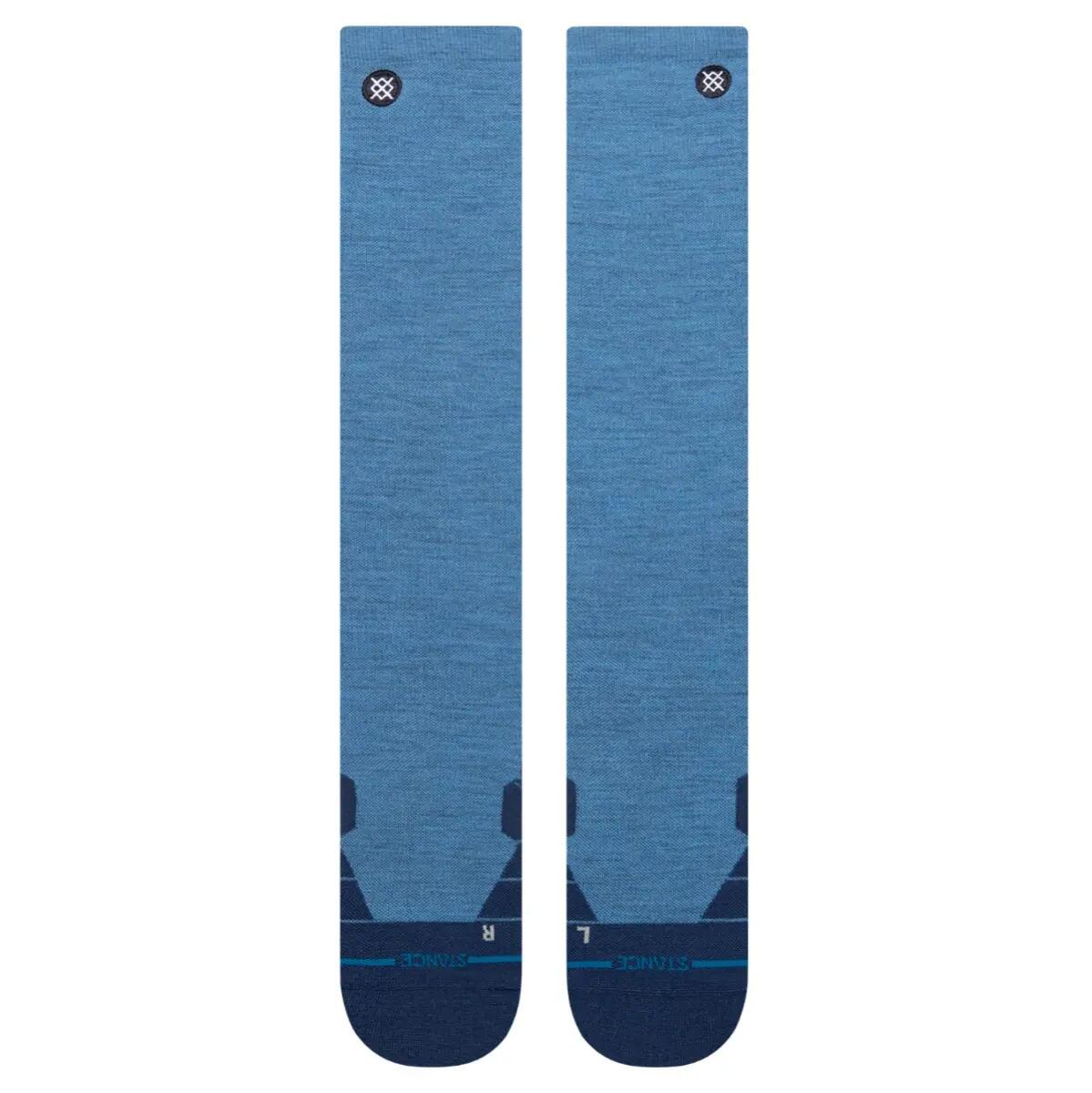 Wintersport Unisex Freshtek Infiknit Snow Kniekousen Twist Wool Blauw 2/3