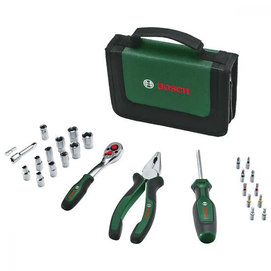 Bosch PowerTools Mobility Werkzeug Set 26-teilig - kompakte Allround-Lösung f...