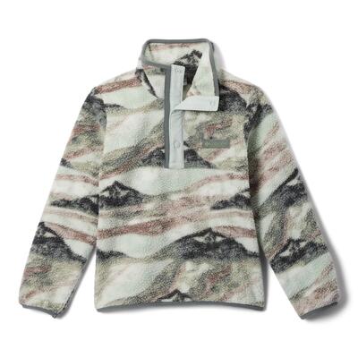 Fleecevesten truien kinderen - columbia helvetia™ ii printed half snap fleece -