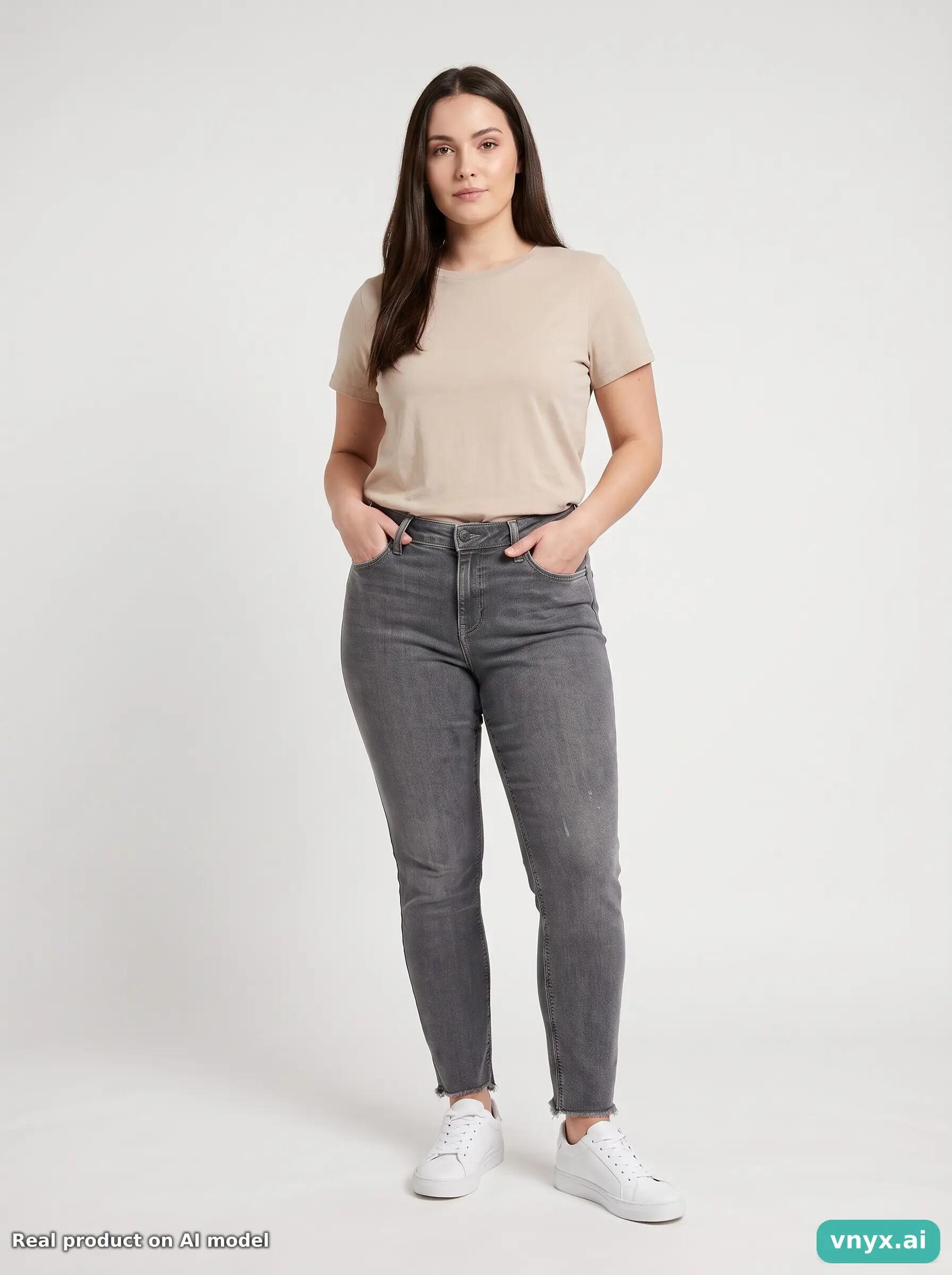 Second Life - Vintage Lee Grey Jeans Women W30 L24 5/6