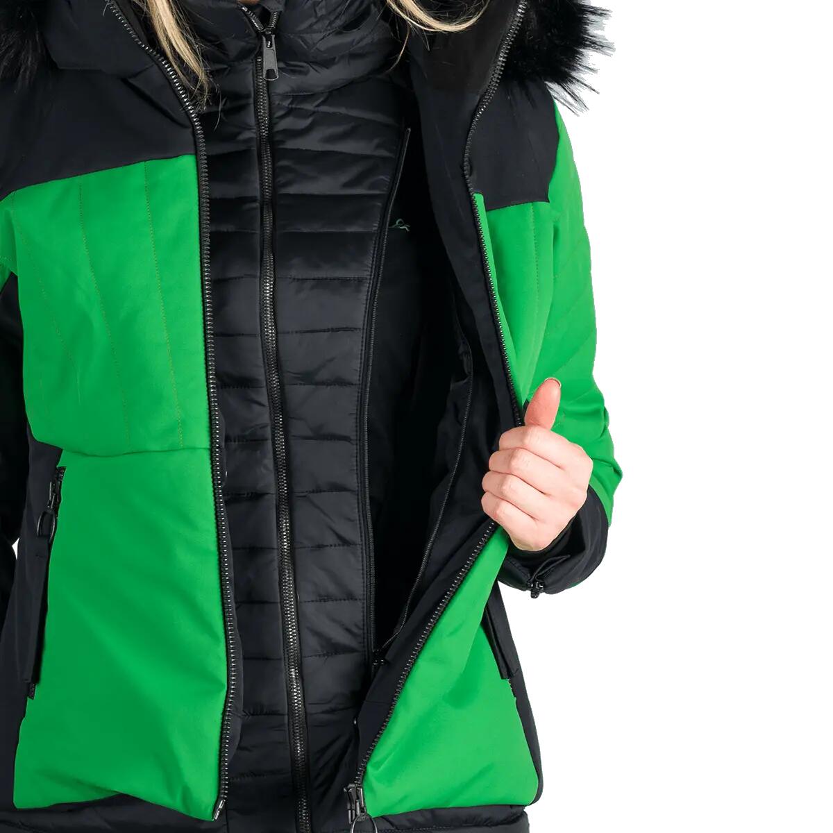 Dámská lyžařská technická trendy zateplená bunda TAYLER 12/14
